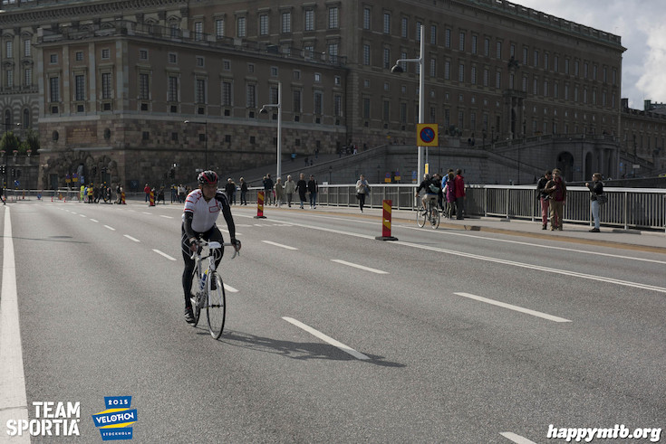 Bild från Velothon Stockholm 2015 - Slottet