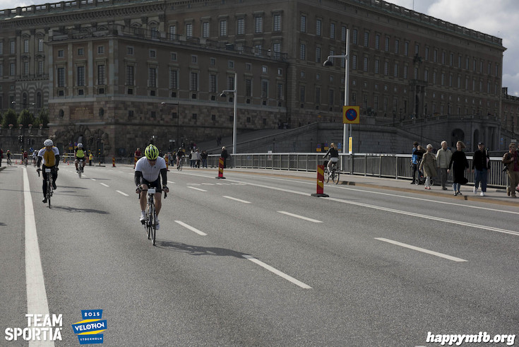 Bild från Velothon Stockholm 2015 - Slottet