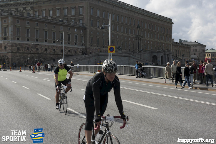 Bild från Velothon Stockholm 2015 - Slottet