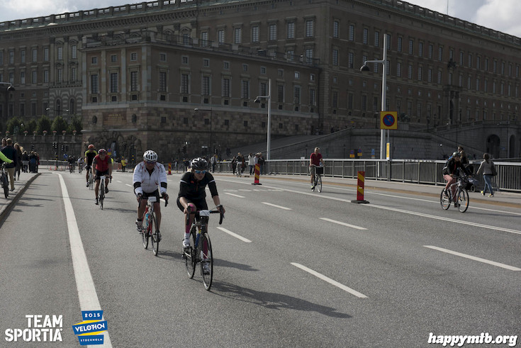 Bild från Velothon Stockholm 2015 - Slottet