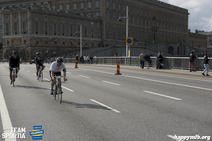 Bild från Velothon Stockholm 2015 - Slottet