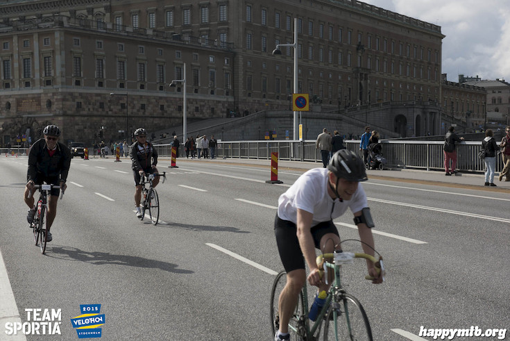 Bild från Velothon Stockholm 2015 - Slottet