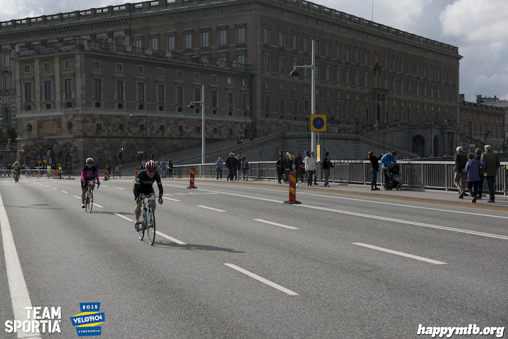 Bild från Velothon Stockholm 2015 - Slottet