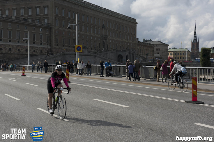 Bild från Velothon Stockholm 2015 - Slottet