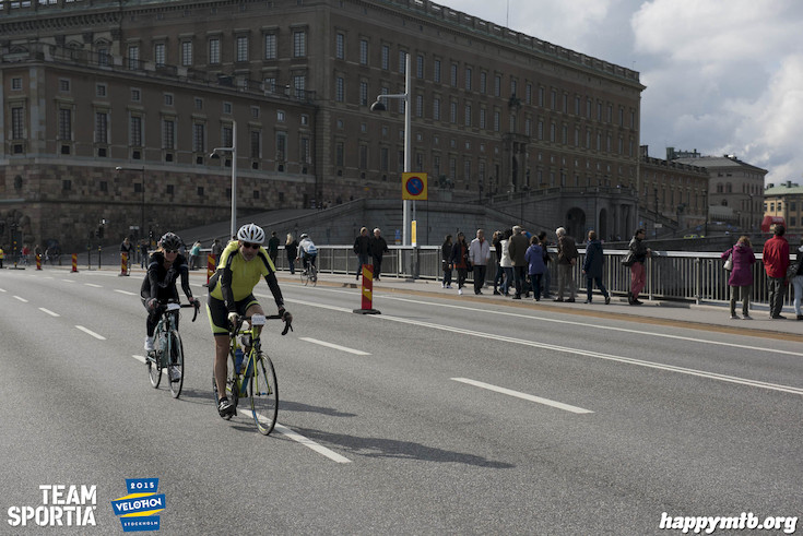 Bild från Velothon Stockholm 2015 - Slottet