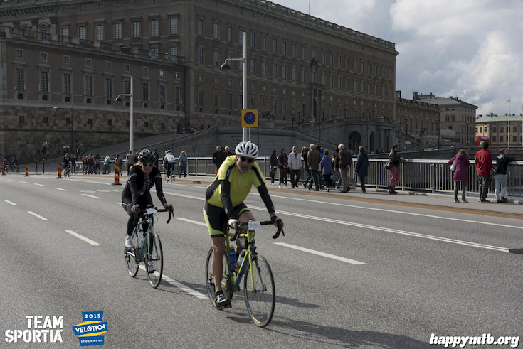 Bild från Velothon Stockholm 2015 - Slottet
