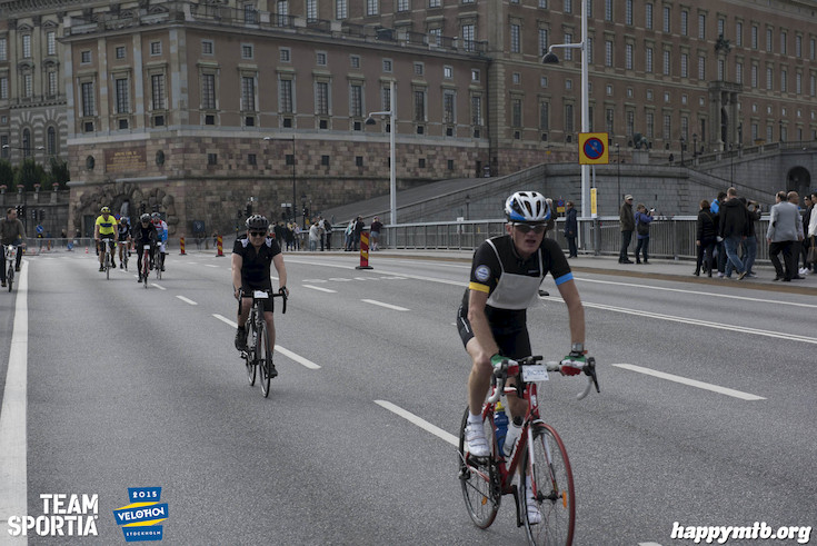 Bild från Velothon Stockholm 2015 - Slottet