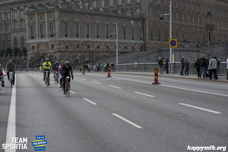 Bild från Velothon Stockholm 2015 - Slottet