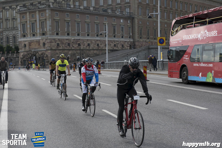 Bild från Velothon Stockholm 2015 - Slottet