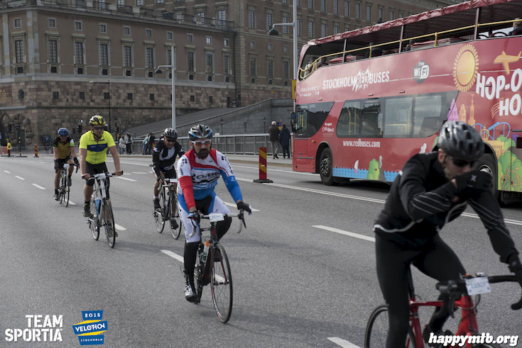 Bild från Velothon Stockholm 2015 - Slottet