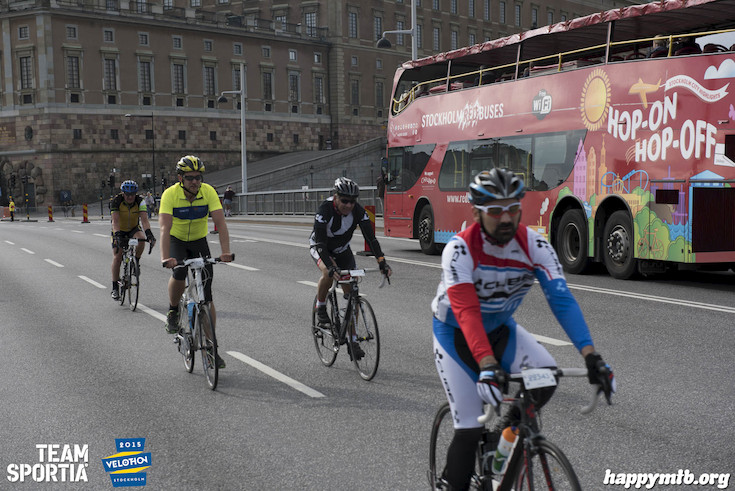 Bild från Velothon Stockholm 2015 - Slottet
