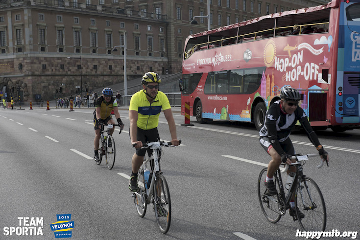 Bild från Velothon Stockholm 2015 - Slottet