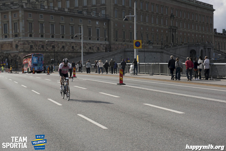 Bild från Velothon Stockholm 2015 - Slottet