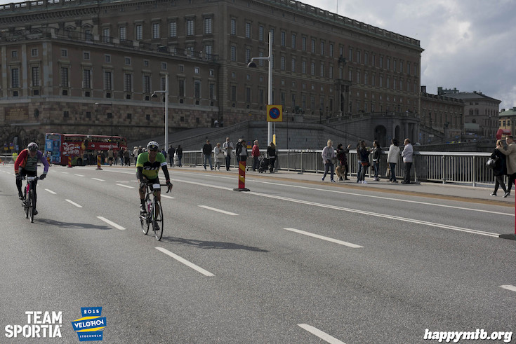 Bild från Velothon Stockholm 2015 - Slottet