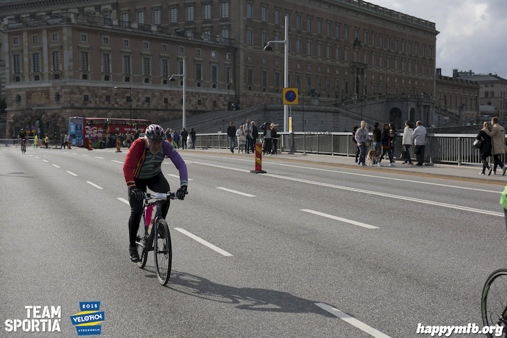 Bild från Velothon Stockholm 2015 - Slottet