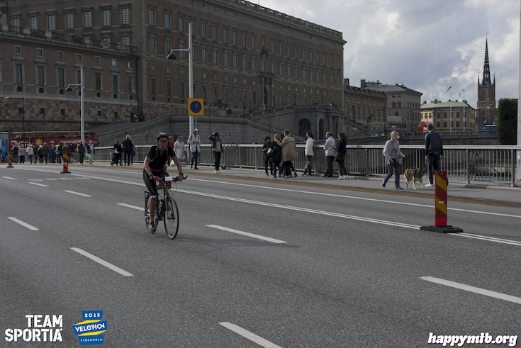 Bild från Velothon Stockholm 2015 - Slottet