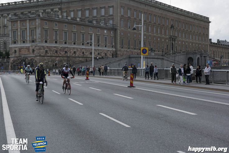 Bild från Velothon Stockholm 2015 - Slottet