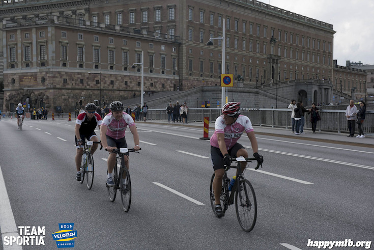 Bild från Velothon Stockholm 2015 - Slottet
