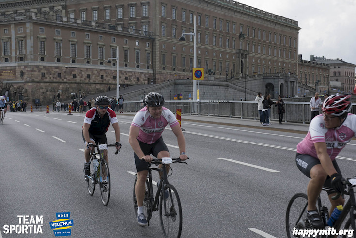 Bild från Velothon Stockholm 2015 - Slottet