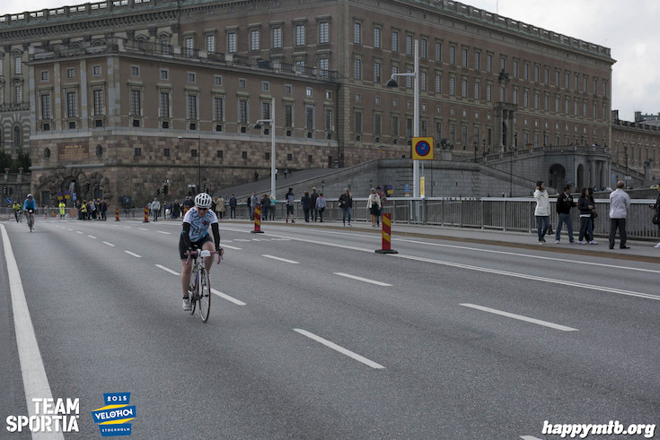 Bild från Velothon Stockholm 2015 - Slottet