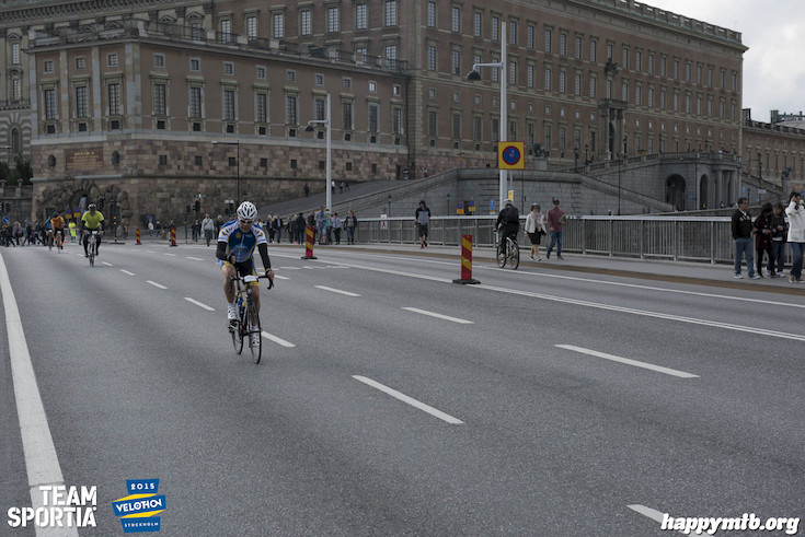 Bild från Velothon Stockholm 2015 - Slottet