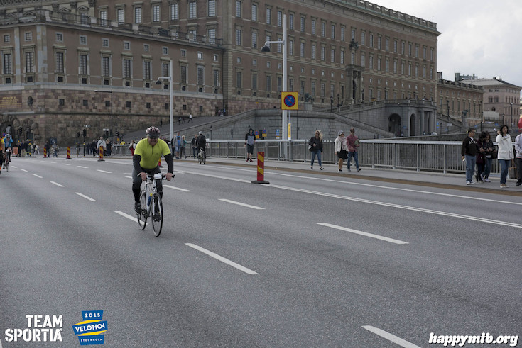 Bild från Velothon Stockholm 2015 - Slottet