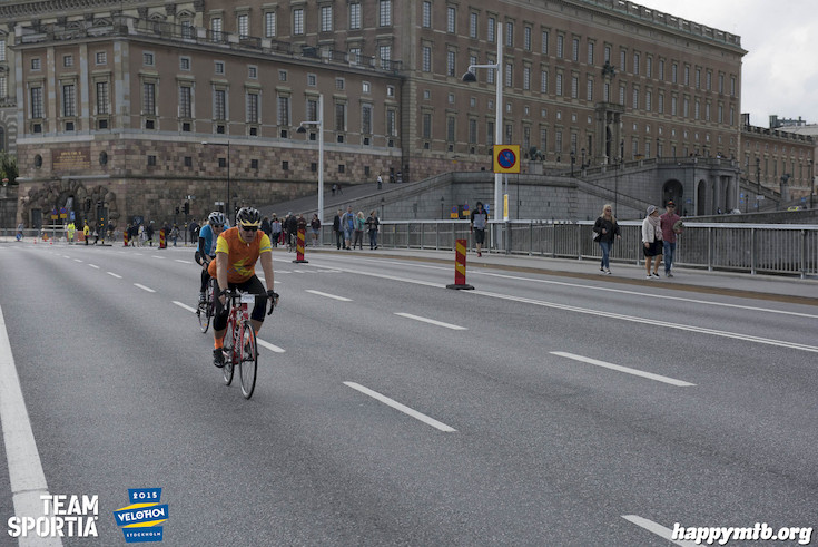 Bild från Velothon Stockholm 2015 - Slottet