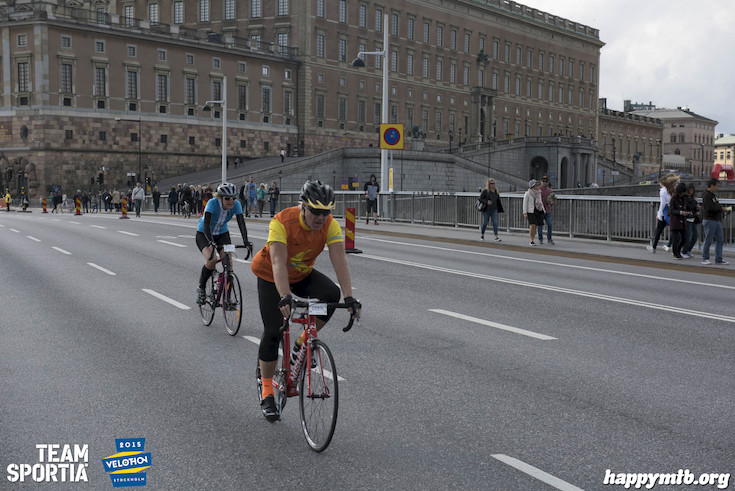 Bild från Velothon Stockholm 2015 - Slottet