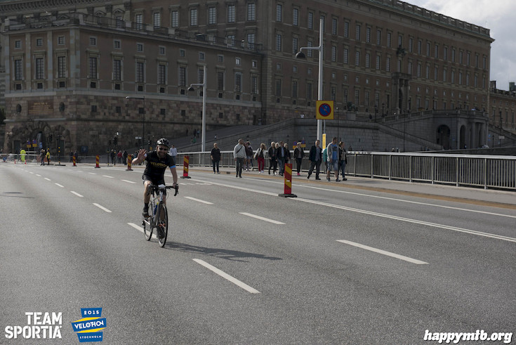 Bild från Velothon Stockholm 2015 - Slottet