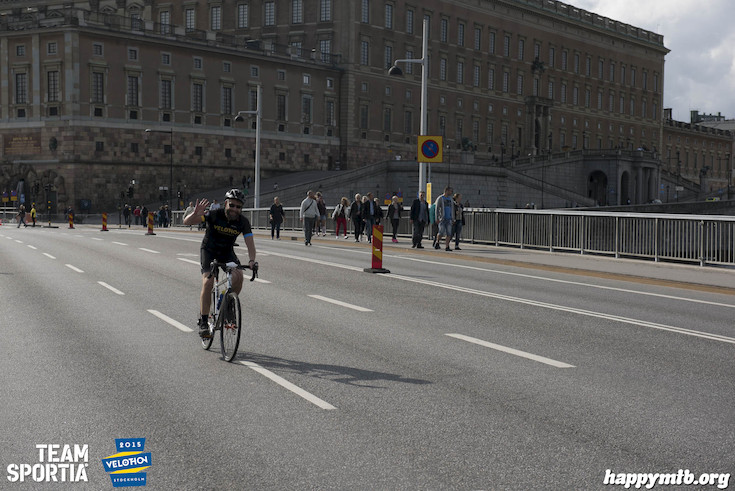 Bild från Velothon Stockholm 2015 - Slottet