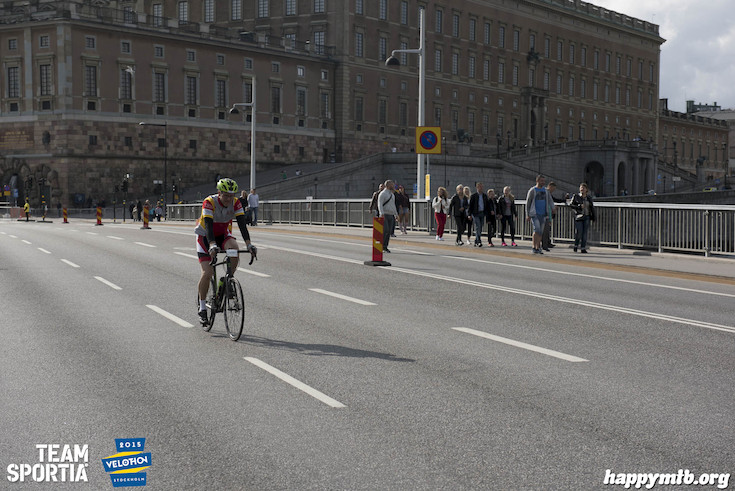 Bild från Velothon Stockholm 2015 - Slottet