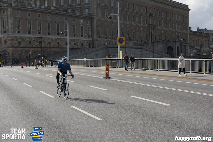 Bild från Velothon Stockholm 2015 - Slottet