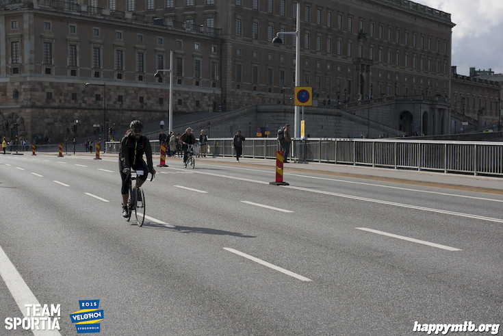 Bild från Velothon Stockholm 2015 - Slottet