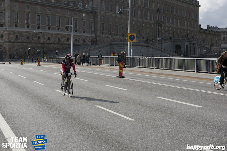 Bild från Velothon Stockholm 2015 - Slottet