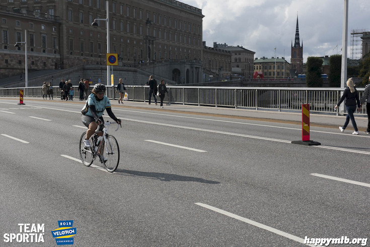 Bild från Velothon Stockholm 2015 - Slottet
