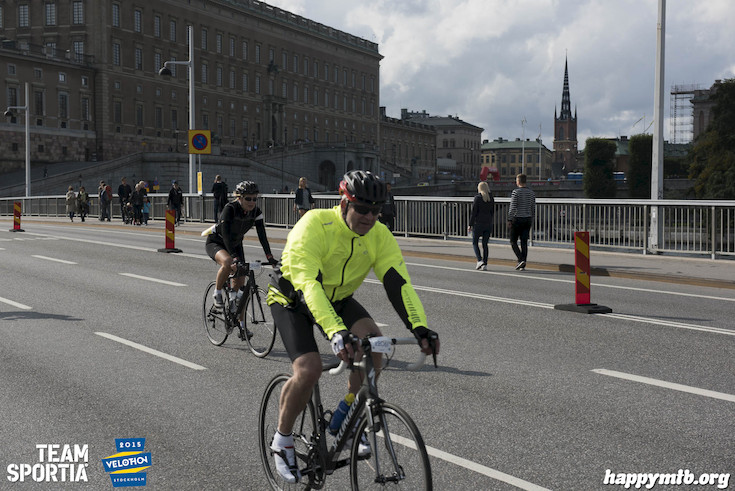 Bild från Velothon Stockholm 2015 - Slottet