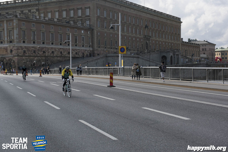 Bild från Velothon Stockholm 2015 - Slottet