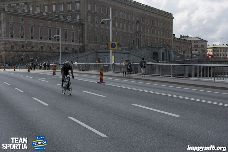 Bild från Velothon Stockholm 2015 - Slottet