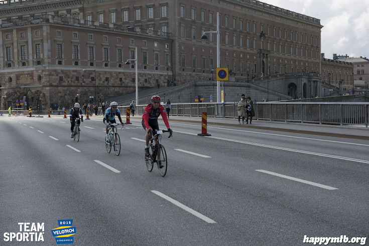 Bild från Velothon Stockholm 2015 - Slottet