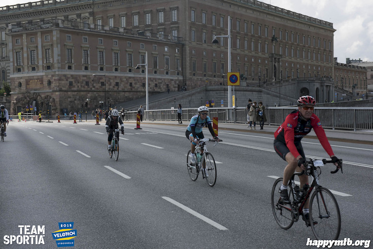 Bild från Velothon Stockholm 2015 - Slottet