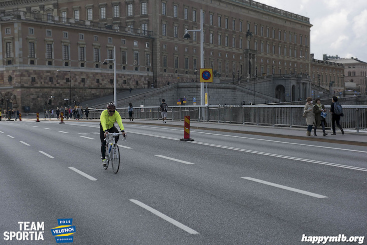Bild från Velothon Stockholm 2015 - Slottet