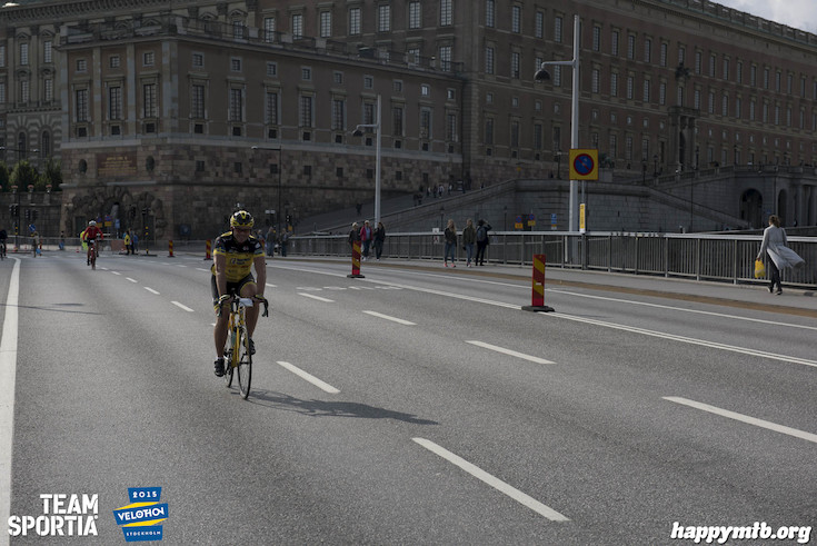Bild från Velothon Stockholm 2015 - Slottet