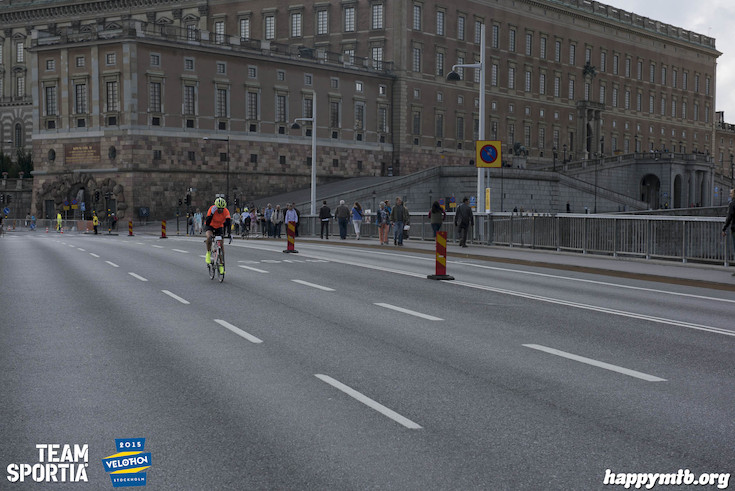 Bild från Velothon Stockholm 2015 - Slottet