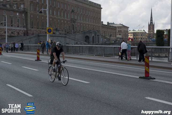 Bild från Velothon Stockholm 2015 - Slottet