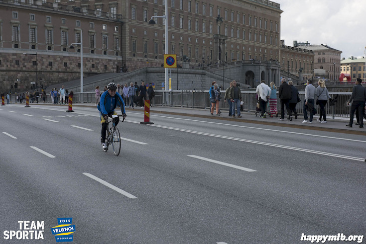 Bild från Velothon Stockholm 2015 - Slottet