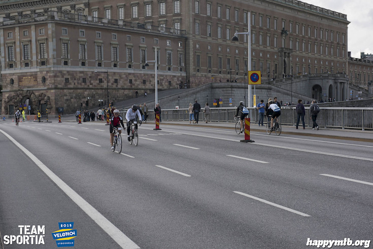 Bild från Velothon Stockholm 2015 - Slottet