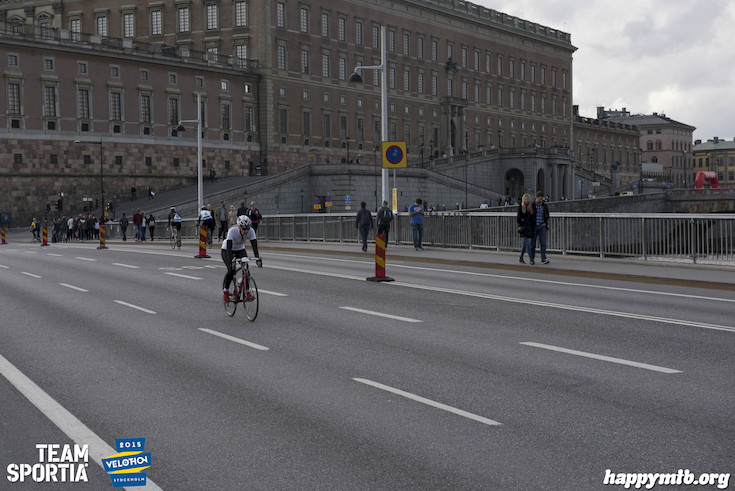 Bild från Velothon Stockholm 2015 - Slottet