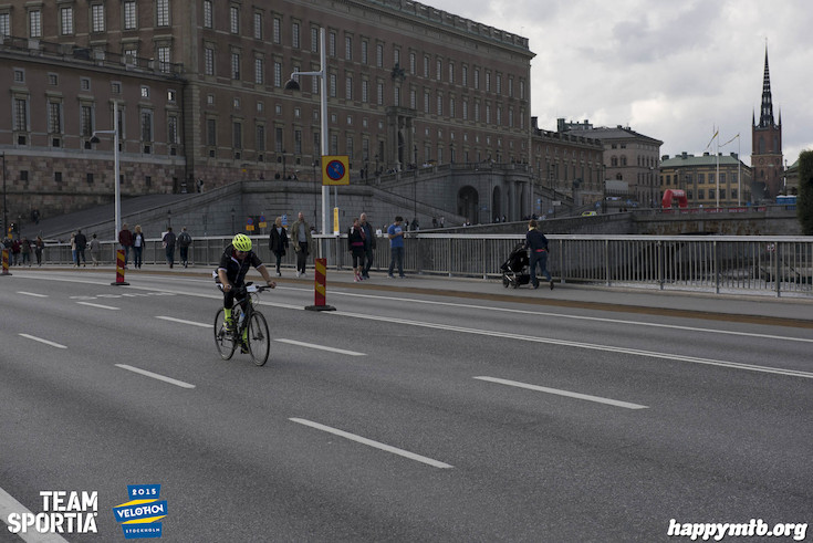 Bild från Velothon Stockholm 2015 - Slottet