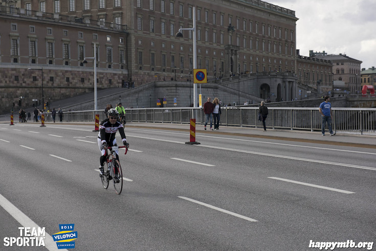 Bild från Velothon Stockholm 2015 - Slottet