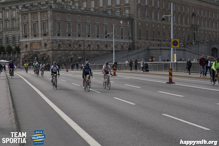 Bild från Velothon Stockholm 2015 - Slottet